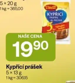 Hruška Kypřicí prášek nabídka