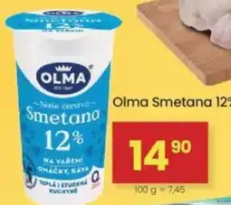 Kubík potraviny Olma Smetana 12% nabídka
