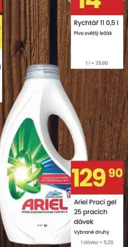 Kubík potraviny Ariel prací gel nabídka