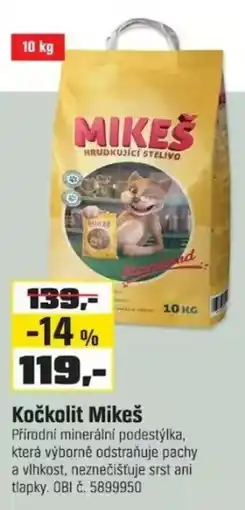 OBI Kočkolit Mikeš nabídka