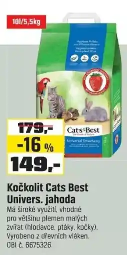 OBI Cats Best Univers. jahoda nabídka