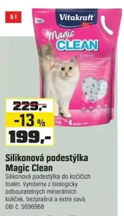 OBI Vitakraft Silikonová podestýlka Magic Clean nabídka
