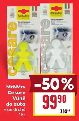 Billa Mr&Mrs Cesare Vůně do auta nabídka