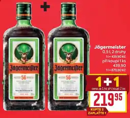 Billa Jägermeister nabídka
