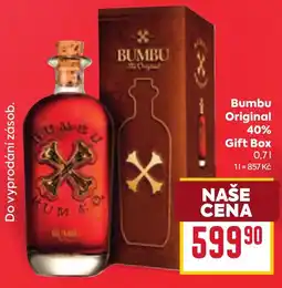 Billa Bumbu Original nabídka