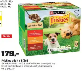 Friskies adult v šťávě