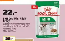 OBI Royal Canin SHN Dog Mini Adult Gravy nabídka
