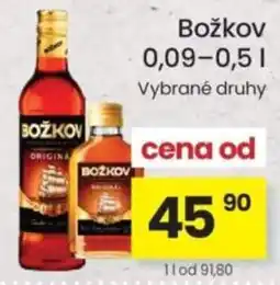 Kubík potraviny Božkov nabídka