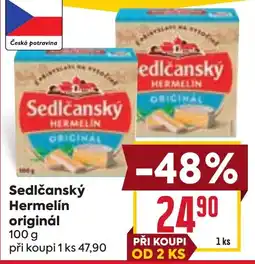 Billa Sedlčanský Hermelín originál nabídka