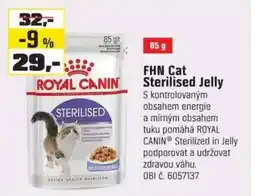 OBI Fhn Cat sterilised jelly nabídka