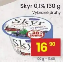 Kubík potraviny Skyr 0,1% nabídka
