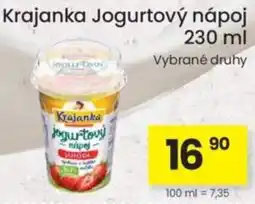 Kubík potraviny Krajanka jogurtový nápoj nabídka