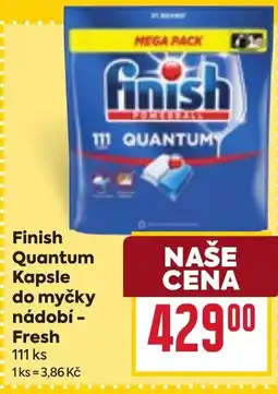 Billa Finish Kapsle do myčky nádobí - Fresh nabídka