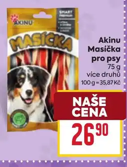 Billa Akinu Masíčka pro psy nabídka