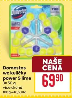 Billa Domestos wc kuličky power 5 lime nabídka