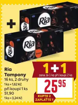 Billa Ria Tampony nabídka