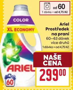 Billa Ariel prostředek na praní nabídka
