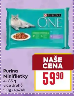 Billa Purina Minifiletka nabídka