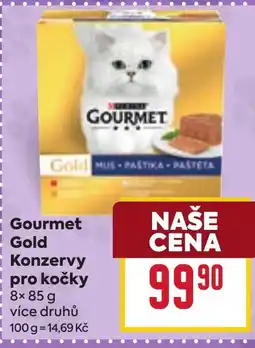 Billa Gourmet Gold Konzervy pro kočky nabídka