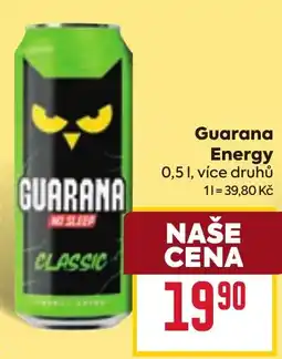 Billa Guarana Energy Classic nabídka