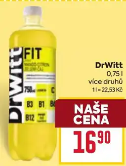 Billa DrWitt Fit mango-citron nabídka