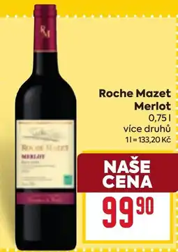 Billa Roche Mazet Merlot nabídka