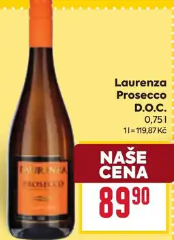 Billa Laurenza Prosecco D.O.C. nabídka