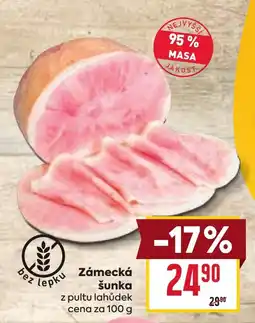 Billa Zámecká šunka nabídka