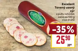 Billa Excellent tavený uzený sýr nabídka