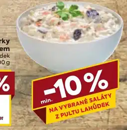 Billa na vybrané saláty z pultu lahůdek nabídka