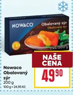 Billa Nowaco obalovaný sýr nabídka