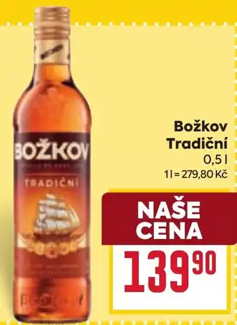 Billa Božkov tradiční nabídka