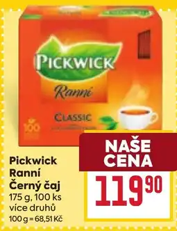 Billa Pickwick Ranní Černý čaj nabídka