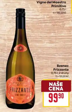 Billa Bzenec Frizzante nabídka