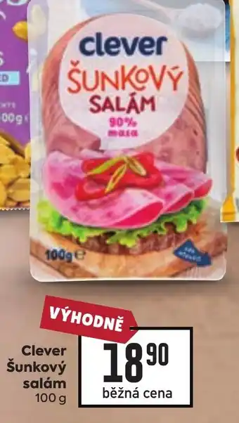 Billa Clever šunkový salám nabídka