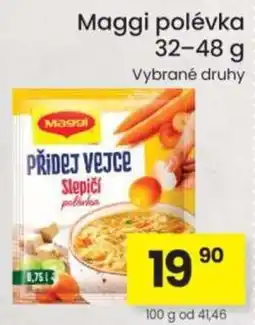 Kubík potraviny Maggi přidej vejce slepičí polévka nabídka