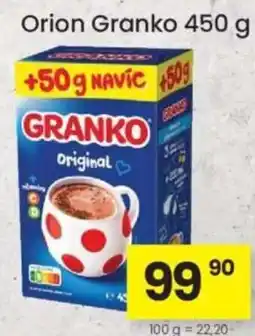 Kubík potraviny Orion Granko nabídka