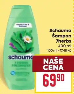 Billa Schauma šampon 7herbs nabídka