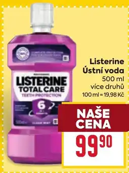 Billa Listerine ústní voda nabídka