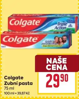 Billa Colgate zubní pasta nabídka
