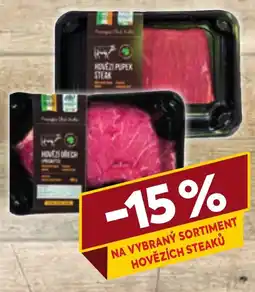 Billa Hovězí steak nabídka