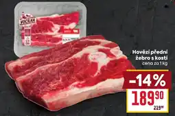 Billa Vocilka hovězí přední žebro s kostí nabídka