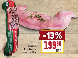 Billa Hauskanin Králík kuchaný nabídka