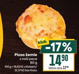 Billa Billaklub pizza žemle nabídka
