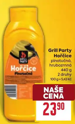 Billa Grill Party Hořčice nabídka