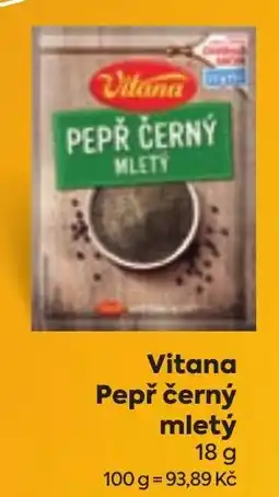Billa Vitana Pepř černý mletý nabídka