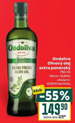 Billa Ondoliva olivový olej extra panenský nabídka