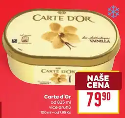 Billa Carte d'Or vanilla nabídka