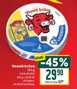 Billa Veselá kráva nabídka