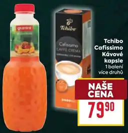 Billa Tchibo Cafissimo Kávové kapsle nabídka